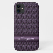 Coques Case-Mate iPhone Design en pierre violette (Dos)