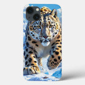 Coques Case-Mate iPhone Design Esthétique Félin Élégant d'Hiver (Verso)