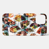 Coques Case-Mate iPhone Design ethnique. Motif transparent à aquarelle str (Verso (horizontal))