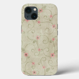 Case-Mate iPhone Case Design Fleur Rose Vert