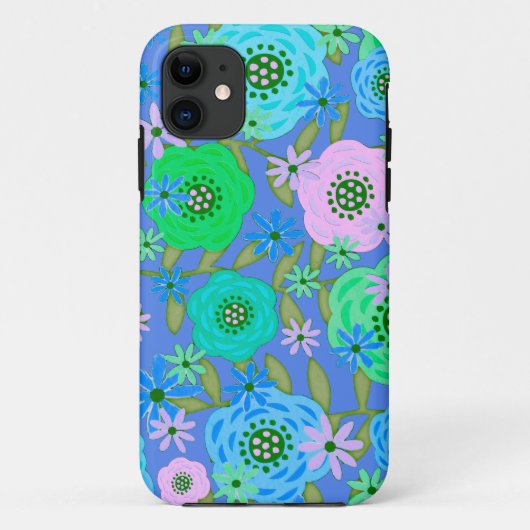 Coques Case-Mate iPhone Design floral (Dos)