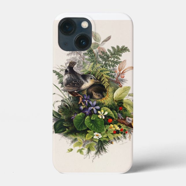Coques Case-Mate iPhone Design floral (Verso)