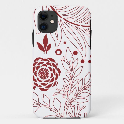 Coques Case-Mate iPhone Design floral 28 (Dos)