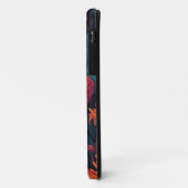 Coques Case-Mate iPhone Design floral aux tons chauds (Dos/Gauche)