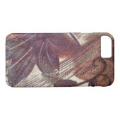 Coques Case-Mate iPhone Design floral Brown Abstrait 1 (Dos (Horizontal))