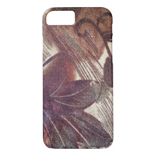 Etui iPhone Case-Mate Design floral Brown Abstrait 1