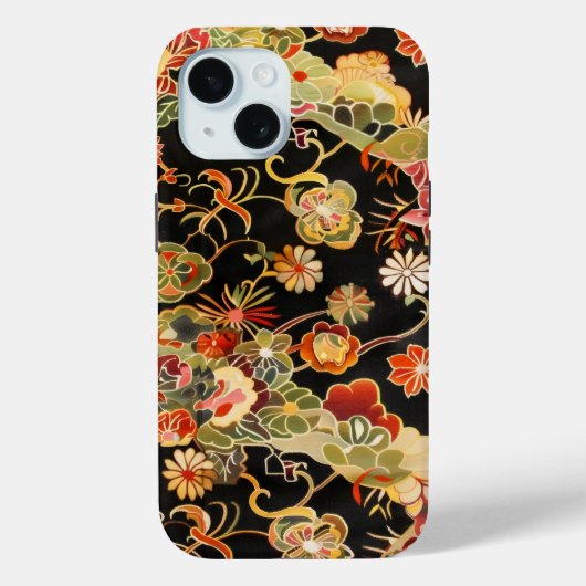Coques Case-Mate iPhone Design floral complexe (Verso)