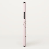 Coques Case-Mate iPhone Design floral élégant (Dos/Droite)