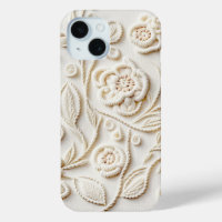 Design floral ivoirien brodé