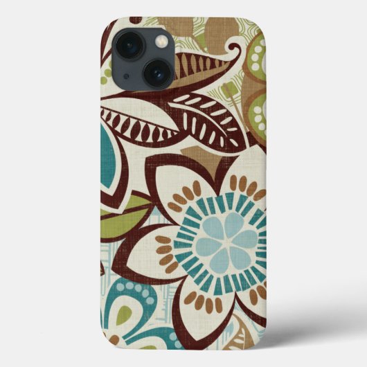 Coques Case-Mate iPhone Design floral moderne (Verso)
