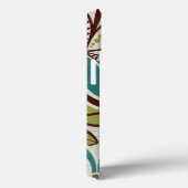 Coques Case-Mate iPhone Design floral moderne (Verso / Droite)