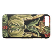 Coques Case-Mate iPhone Design floral ornemental aux frontières noires (Dos (Horizontal))
