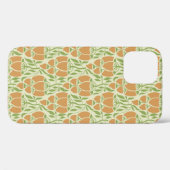 Coques Case-Mate iPhone Design floral sans charme Art Nouveau (Verso (horizontal))