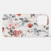 Coques Case-Mate iPhone design floral transparent avec fleur fond clair (Verso (horizontal))