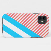 Coques Case-Mate iPhone design géométrique, art abstrait (Dos (Horizontal))
