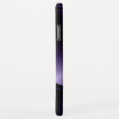 Coques Case-Mate iPhone Design géométrique moderne violet brillant (Dos/Droite)