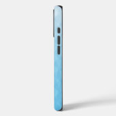 Coques Case-Mate iPhone Design géométrique Ombre Sky Blue élégant (Verso / Gauche)