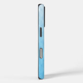 Coques Case-Mate iPhone Design géométrique Ombre Sky Blue élégant (Verso / Droite)