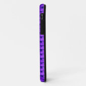 Coques Case-Mate iPhone Design graphique en osier violet (Dos/Gauche)