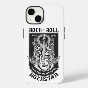 Coque Pour iPhone 14 Design Guitar Rock