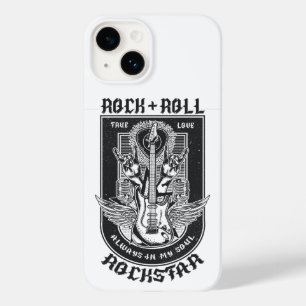 Coque Pour iPhone 14 Design Guitar Rock