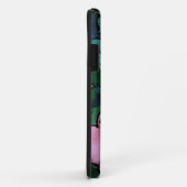 Coques Case-Mate iPhone design joli rose fleurs style abstrait (Dos/Droite)