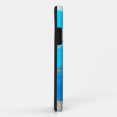 Coques Case-Mate iPhone Design Lune Bleue (Dos/Droite)