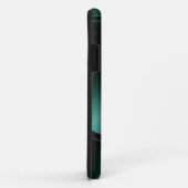Coques Case-Mate iPhone Design métallique vert Refroidi en aluminium (Dos/Droite)