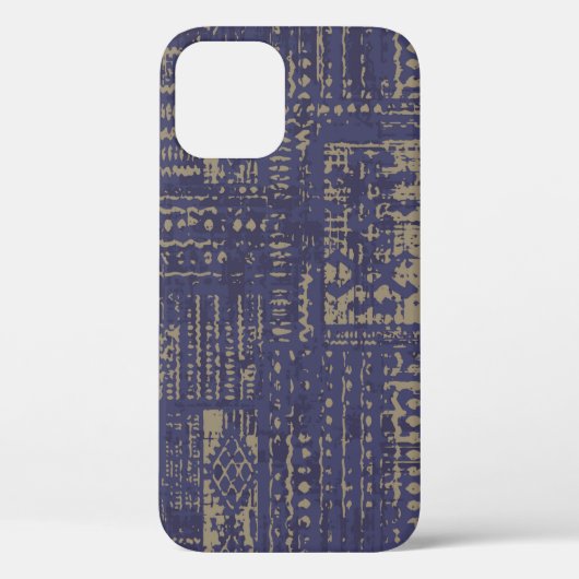Coques Case-Mate iPhone Design moderne abstrait, design de surface motif (Verso)