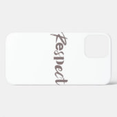 Coques Case-Mate iPhone Design moderne, créatif, cool, tendance du respect (Verso (horizontal))