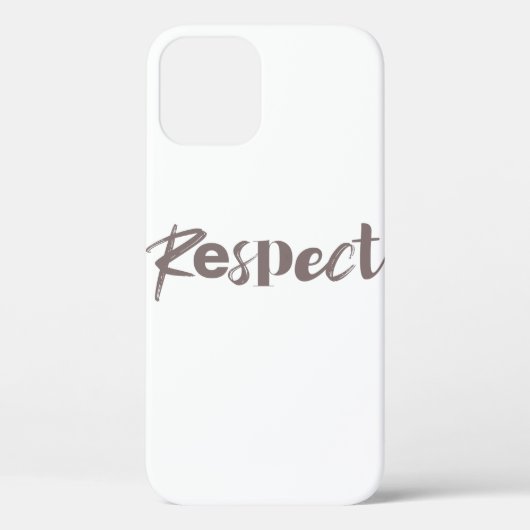 Coques Case-Mate iPhone Design moderne, créatif, cool, tendance du respect (Verso)