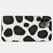 Coques Case-Mate iPhone Design moderne noir motif (Dos (Horizontal))