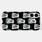 Coques Case-Mate iPhone Design Motif animal de l'ours polaire (Verso (horizontal))