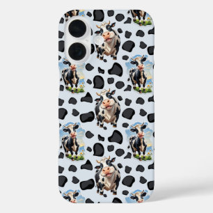 Coques iPhone 16 Design Motif animal de vache