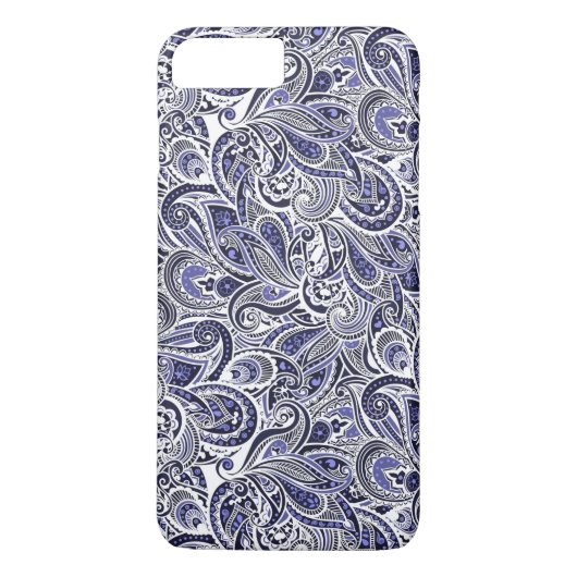 Coques Case-Mate iPhone Design motif bleu pâle (Dos)