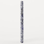 Coques Case-Mate iPhone Design motif bleu pâle (Dos/Droite)