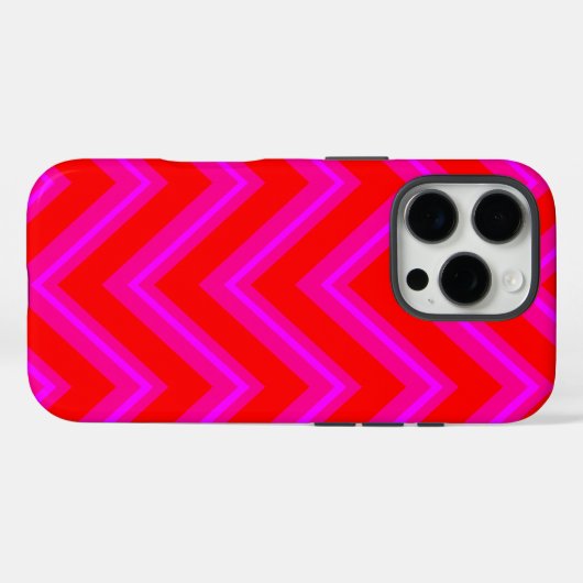 Coques Case-Mate iPhone Design Motif Chevron (Verso (horizontal))