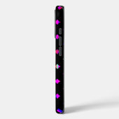 Coques Case-Mate iPhone Design Motif de diamant artistique (Verso / Gauche)