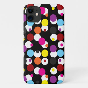 Case-Mate iPhone Case Design Motif de surface Pois couleur noir