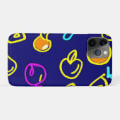 Coques Case-Mate iPhone Design Motif dynamique de fruits néons (Dos (Horizontal))