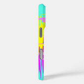 Coques Case-Mate iPhone Design Motif élégant aux couleurs d'été (Verso / Droite)