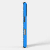 Coques Case-Mate iPhone Design motif en bleu et blanc (Verso / Droite)
