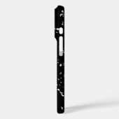 Coques Case-Mate iPhone Design motif en noir et blanc (Verso / Gauche)