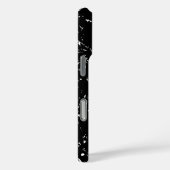 Coques Case-Mate iPhone Design motif en noir et blanc (Verso / Droite)