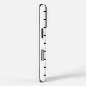 Coques Case-Mate iPhone Design motif en noir et blanc (Verso / Droite)