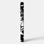 Coques Case-Mate iPhone Design motif en noir et blanc (Verso / Gauche)