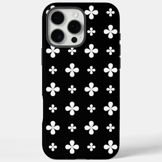 Coques Case-Mate iPhone Design motif en noir et blanc (Verso)
