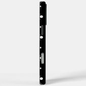 Coques Case-Mate iPhone Design motif en noir et blanc (Verso / Droite)