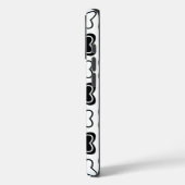 Coques Case-Mate iPhone Design motif en noir et blanc (Verso / Gauche)