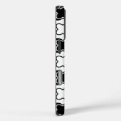 Coques Case-Mate iPhone Design motif en noir et blanc (Verso / Droite)